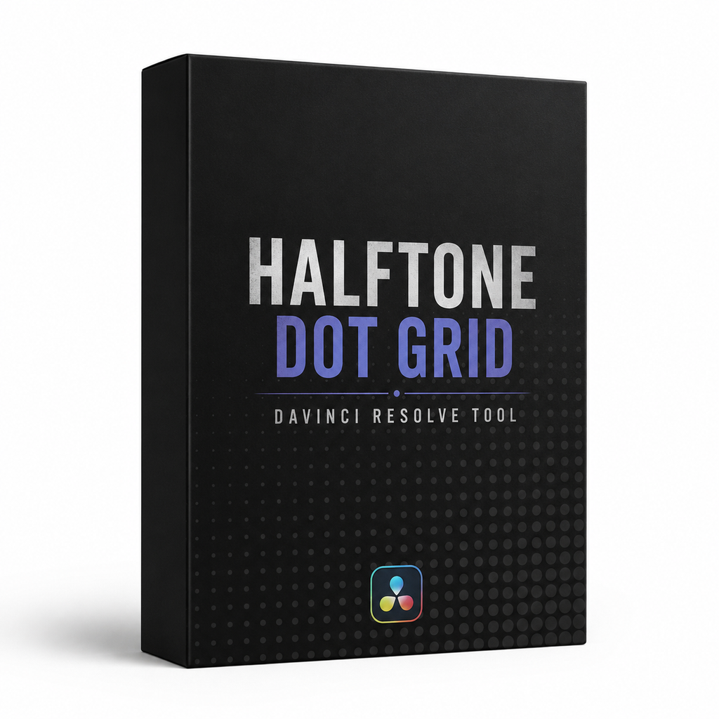 Halftone Dot Grid | DAVINCI RESOLVE EFFECT TOOL